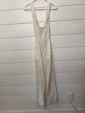 Target Cream Sleeveless Maxi Dress with Tag